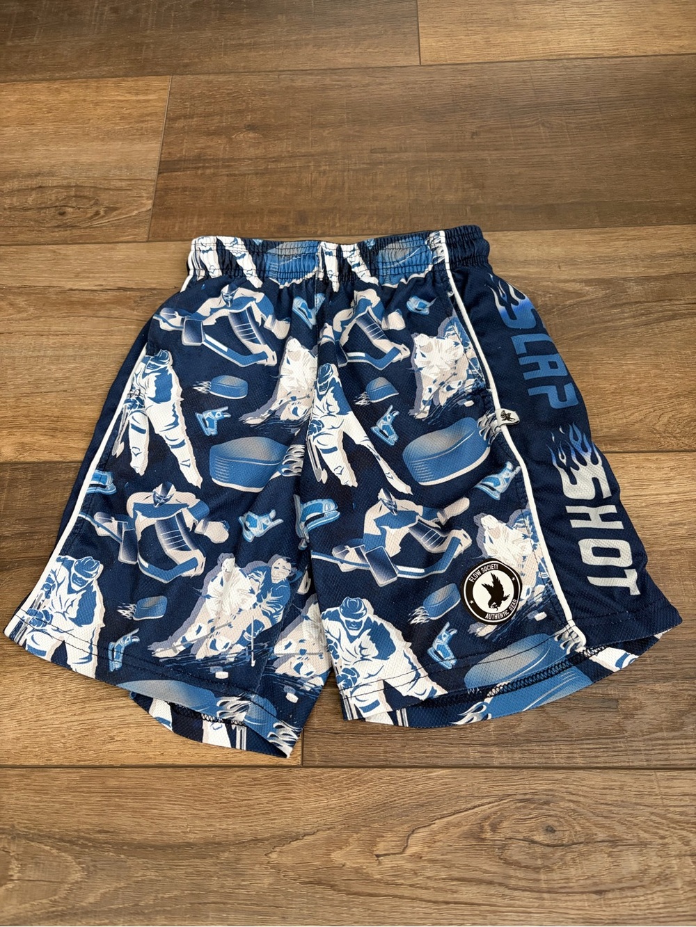 Flow Society Hockey Boys Athletic Shorts size Youth Medium
